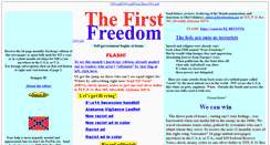 Desktop Screenshot of firstfreedom.net