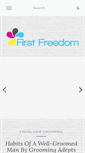 Mobile Screenshot of firstfreedom.org